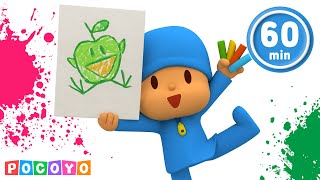  Pocoyo's Painting Bonanza! Let's get CREATIVE! | Pocoyo English | Cartoons for Kids