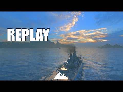 IOWA, die verkannte Schönheit! - World of Warships | [Replay] [Deutsch] [60fps]