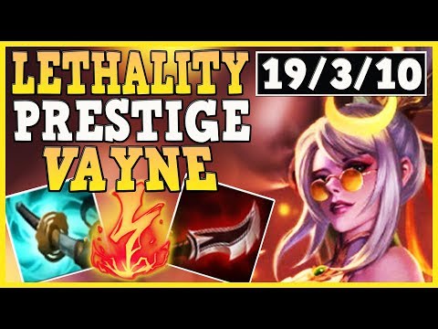 *NEW SKIN* PRESTIGE FIRECRACKER VAYNE | 1 TUMBLE (Q) = 1 KILL | ABUSING VAYNE BUFFS