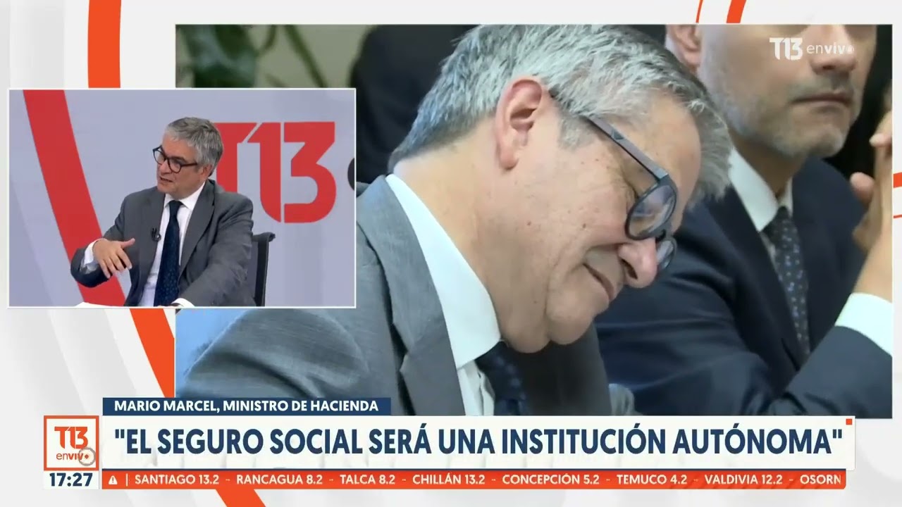 Acuerdo en reforma de pensiones: Ministro Marcel explica cómo se distribuiría el 7% adicional