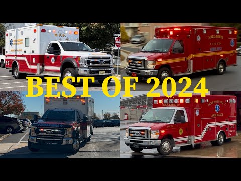 Ambulances Responding Compilation Best of 2024