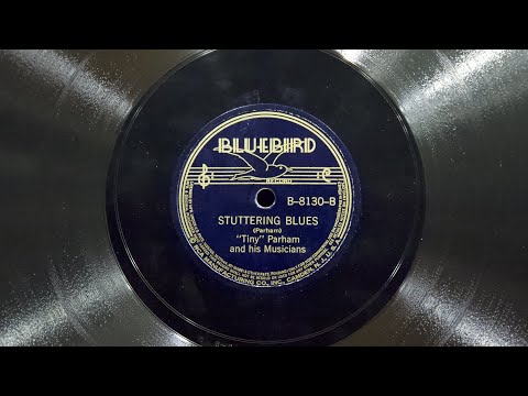 Stuttering Blues • Tiny Parham and His Musicians (EMG Mark Xb Oversize Gramophone)