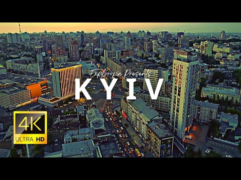 Kyiv, Ukraine ???????? in 4K 60FPS ULTRA HD Video by Drone