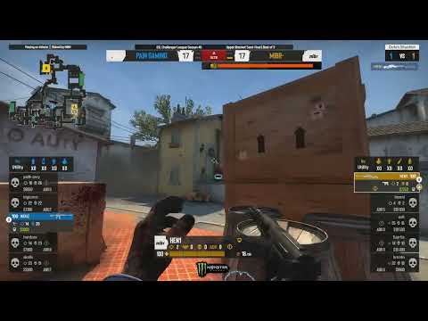 MIBR HEN1 - 1vs3 AWP clutch vs PAIN