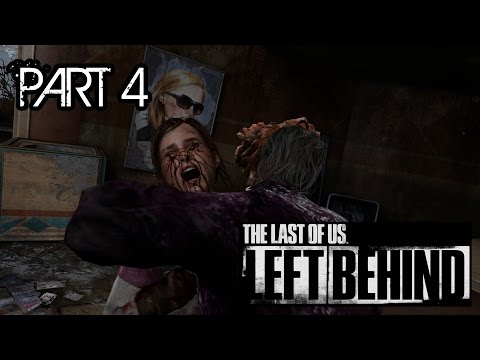 The Last Of Us Remastered: Left Behind Walkthrough Gameplay Part 4 - Zombie Delight! (PS4)