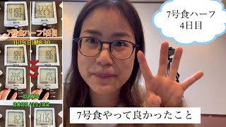 【トミタ式7号食ハーフ〜玄米だけで過ごす5日間】4日目:7号食して良かったこと/ダイエット/時短/寝起き改善/睡眠の質向上/メタ認知