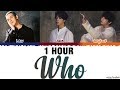 [1 HOUR] LAUV, BTS (JIMIN, JUNGKOOK) - 'WHO' Lyrics [Color Coded_Eng]