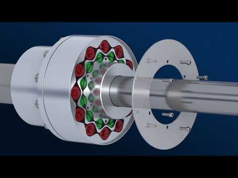 Elastomer TNM EBT Jaw Coupling