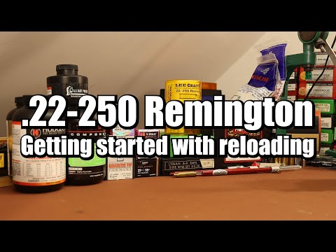 .22-250 Remington - Getting started with reloading