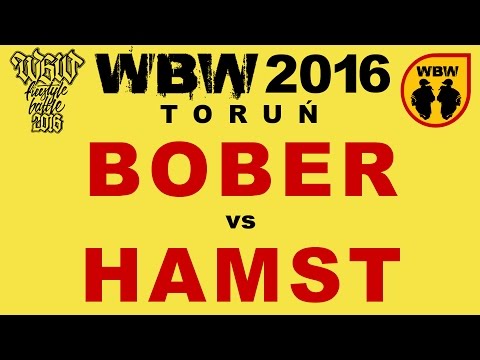 BOBER vs HAMST 🎤 WBW 2016 🎤 Toruń (1/8) Freestyle Battle