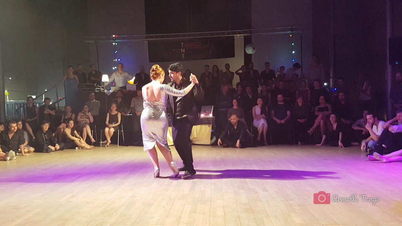 Video thumbnail for Fernando Sanchez & Ariadna Naveira ❤ @ Lyon Tango Festival 2019 - Tinta Roja (Anibal Troilo y Su O.)