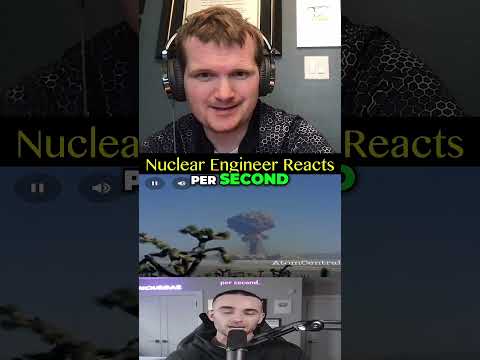 What a Nuclear Explosion Sounds Like - Nuclear Engineer Reacts