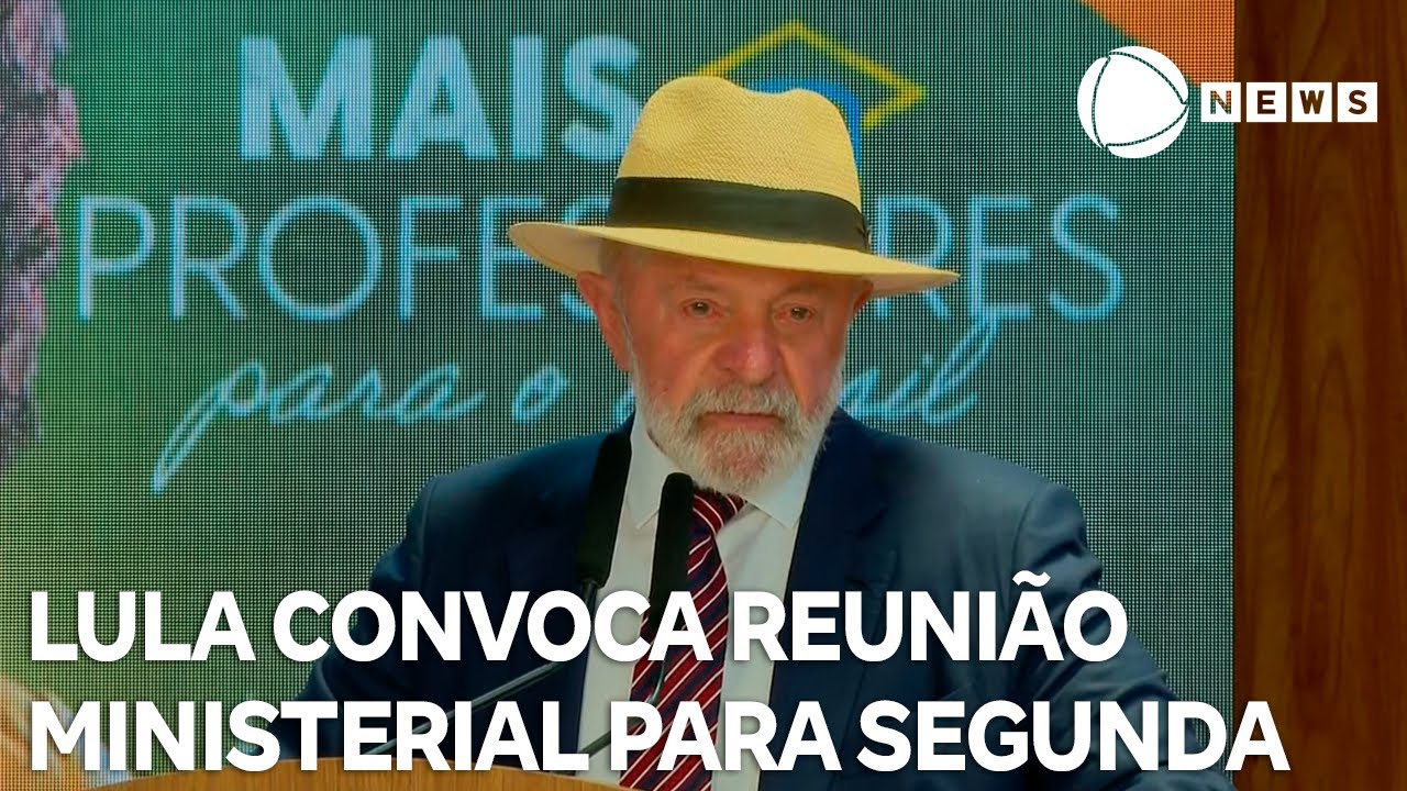 Lula convoca reunião ministerial para segunda-feira (20)