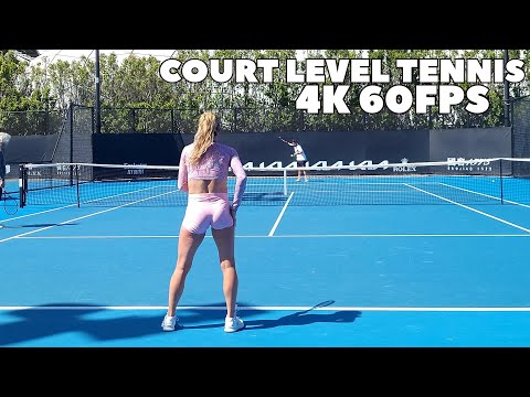 Camila Giorgi, Liudmila Samsonova & Yulia Putintseva | Court Level Practice 2023 (4K 60FPS)