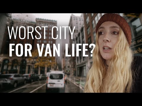 This Has to be the WORST City for Van Life! A Difficult 48 Hours in Boston, Massachusetts
