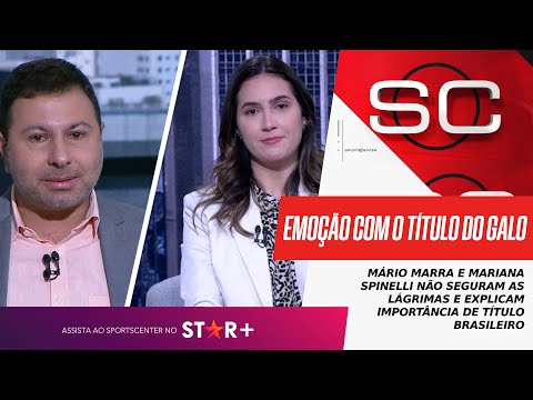 O GALO GANHOU! Mário Marra e Mariana Spinelli se emocionam com BICAMPEONATO DO ATLÉTICO-MG