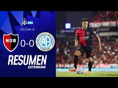 Newell's Old Boys 0 vs 0 Belgrano  | #TorneoApertura2025 | Resumen Extendido | Fecha 9