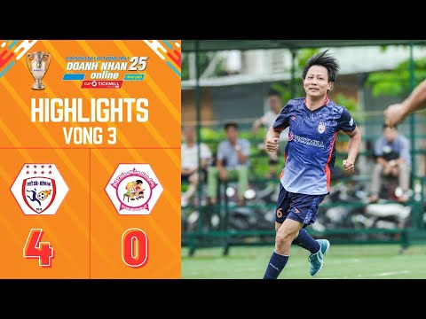 HIGHLIGHTS VÒNG 3: TUYẾT SƠN-HUỲNH ĐẠT vs MẦM NON MISA | GIẢI BÓNG ĐÁ DNoL S7 LÃO TƯỚNG MÙA 25