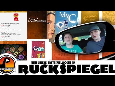 Unsere Brettspielwoche im Rückspiegel #22 Katharina / My City R&W / Blume / Split / Tee / uvm.