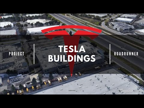 TESLA BUILDINGS Nº25 - California, Freemont - Project ROADRUNNER Battery Factory