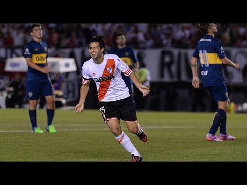 Golazo de Piscu a Boca [River 1- Boca 0] [Copa Sudamericana 2014] QUE VIVA EL FÚTBOL PISCULECHEE