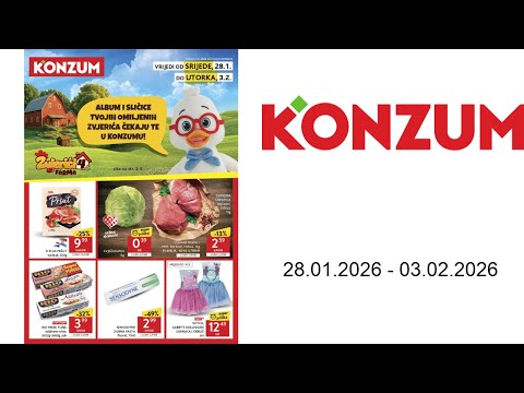 Konzum katalog - 28.01. - 03.02.2026