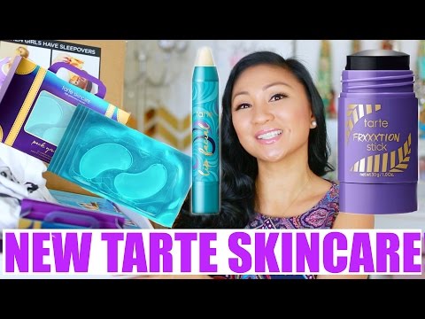 NEW TARTE SKINCARE: Frixxxtion Stick, Lip Facial Scrub, Pack Your Bags 911 Undereye Gel