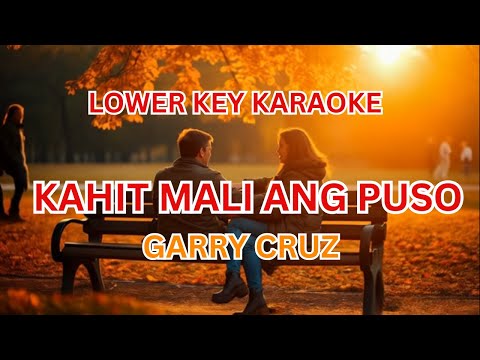 Garry Cruz - Kahit Mali Ang Puso (VIDEOKE) w/ Lyrics 🎤  #karaoke #music #lowerkey #landstv