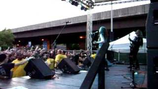 Aura Noir - Hell's Fire at Maryland Deathfest MDF 2009 - Side Stage