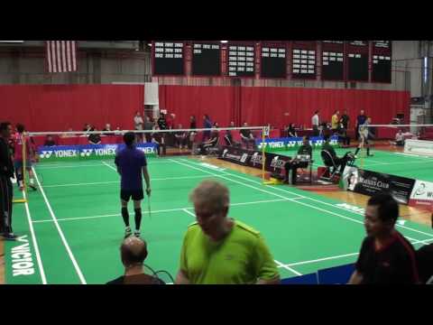 Men Singles Semifinal 1, Kwong Beng Chan Vs Hock Lee Lai, Game 1 of 2, Boston Open 2015