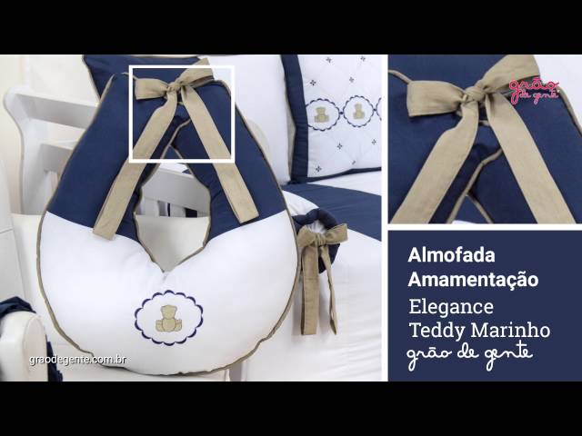 Almofada para Amamentação Elegance Teddy Marinho | Ref: 59047