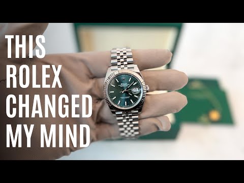 Don't buy a Rolex, Datejust 41, Mint Dial, Jubilee until you watch this video...