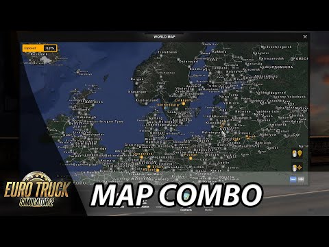 ETS2 1.36 | Project Balkans 4.0 + ROS 7.7 + PR 2.4.1 + 15 Maps | Map Combo