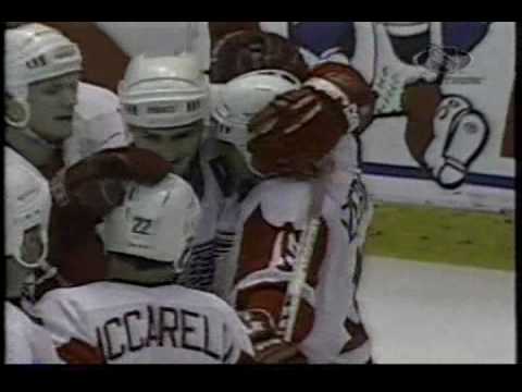 1995 Playoffs: SJ @ Det - Game 2 Highlights
