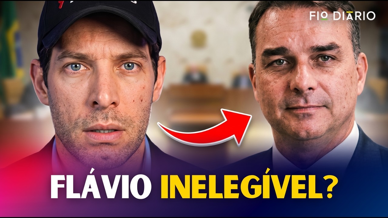 ESQUERDA APELA E TENTA TIRAR FLÁVIO BOLSONARO DA CORRIDA ELEITORAL