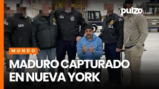 Primeras imágenes de Nicolás Maduro en Estados Unidos