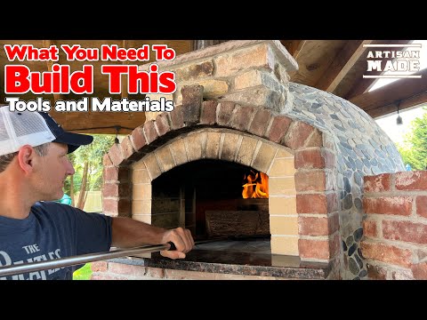 Tools And Materials You Will Need To Build A Wood Fired Oven /  Building The Perfect DIY Pizza Oven