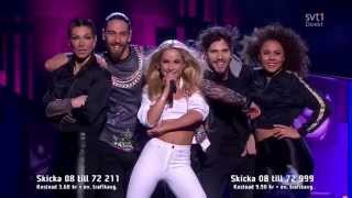Don&#39;t Stop - Isa (Final Melodifestivalen 2015) with Lyrics HD