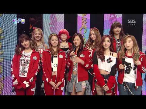 130106 SBS Popular Song SNSD Interview 1080i HDTV Mpeg2 AC3 J