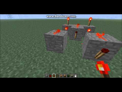 LordMinning - Minecraft - XOR-gate - Redstone tutorial.