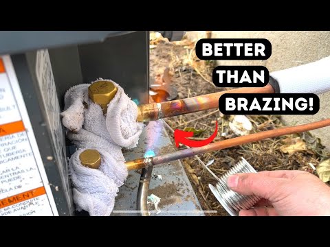 An Awesome Alternative To Brazing HVAC Lines. Staybrite 8 Soft Solder