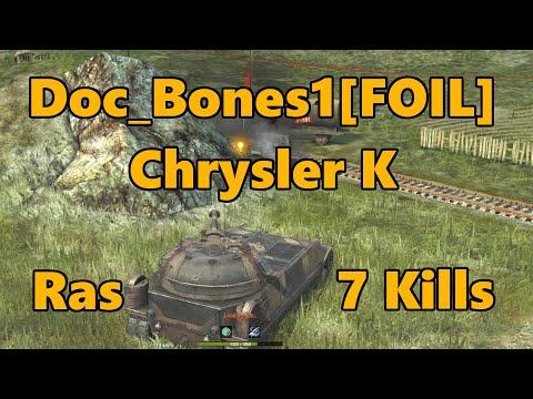 WoTB  -  Chrysler K -  7 Kills Raseiniai  -  Doc_Bones1[FOIL]  -  World of Tanks Blitz