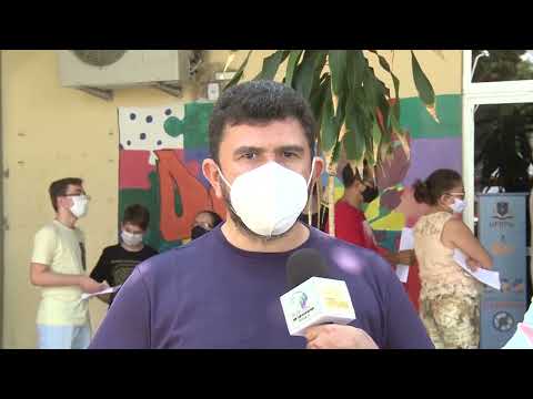 Inicio da vacinação de crianças de 5 a 11 anos em Parnaiba