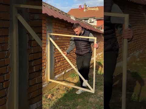 Proper Gate Post Setup 🏡 #diy #postgate #setup #trick