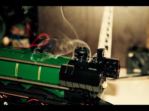 Most complete LEGO steam locomotive in the world (10194 Emerald Night)