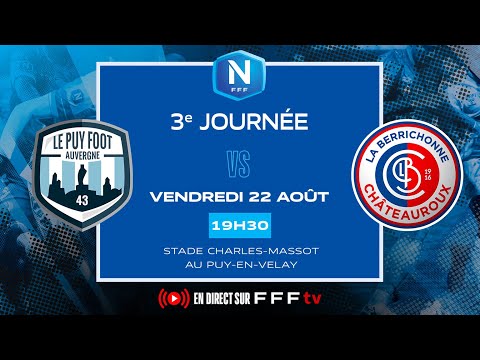 J3 I Le Puy Foot 43 vs LB Châteauroux en replay (2-2) I National FFF 2025-2026