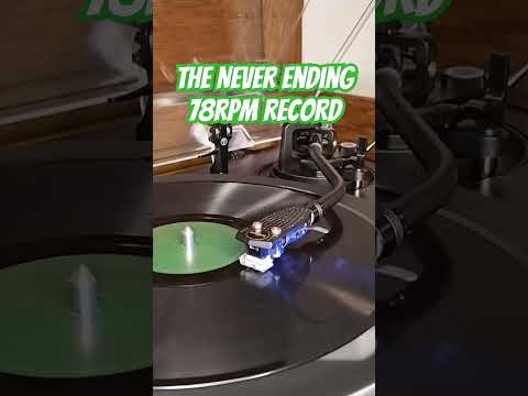 Never Ending 78rpm Record - The Eternal Tip-Toe  #78rpm #eternal #music  #1920s