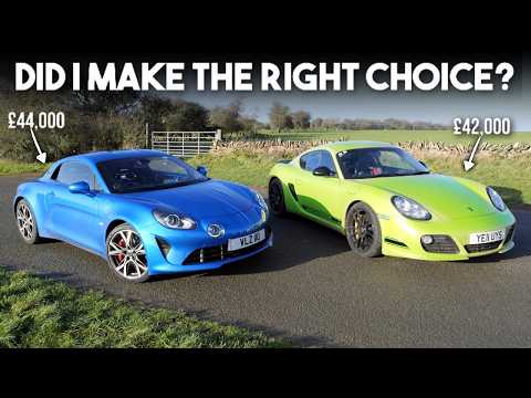 Ich hätte mir einen Porsche kaufen können… Alpine A110 vs. Porsche Cayman R