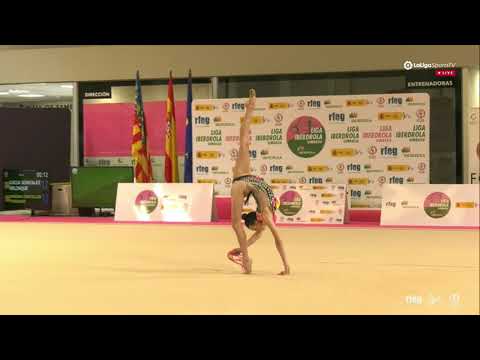 Lucia Gonzalez (ESP) cuerda. Calpe - 2ª Fase Liga Iberdrola 2020
