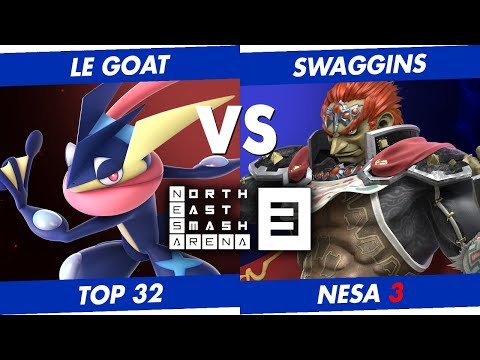 NESA 3 | Top 32 Winners Quarters | Le Goat (Greninja) vs Swaggins (Ganondorf)